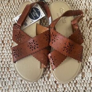 OshKosh B'gosh Brown Kids Sandals